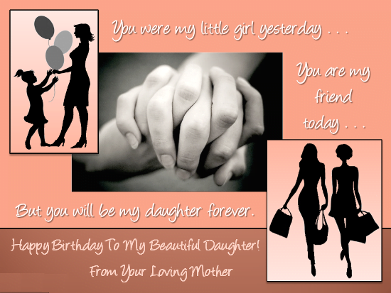 HAPPY BIRTHDAY MOTHER QUOTES FROM DAUGHTER