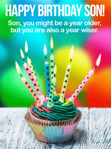 Birthday wishes for Son