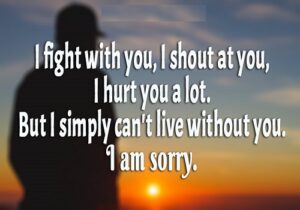 sorry Quotes for whatsapp 