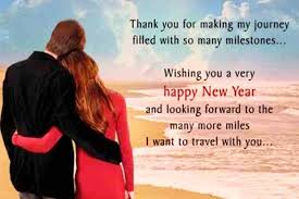 Happy new year wishes for Husband & Wife 
