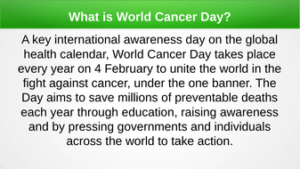 world cancer day messages