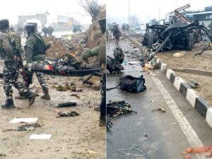  Pulwama attack images
