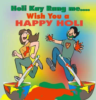 Happy Holi greetings for Whatsapp