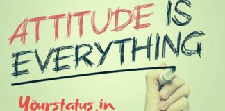 Attitude Status In English & Hindi: Attitude Quotes for WhatsApp