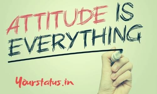 Attitude Status In English & Hindi: Attitude Quotes for WhatsApp