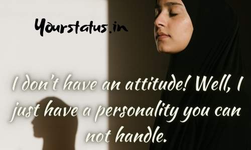 Attitude Status in English Attitude Status in English